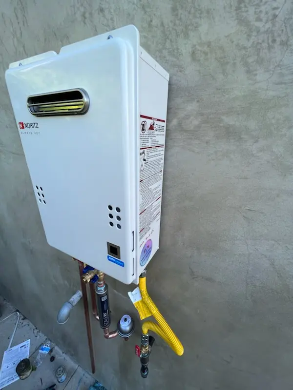 Tankless water heater installation for Allandale homes